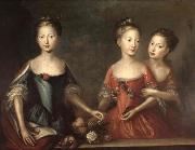 Martin Maingaud The daughters of George II Spain oil painting artist